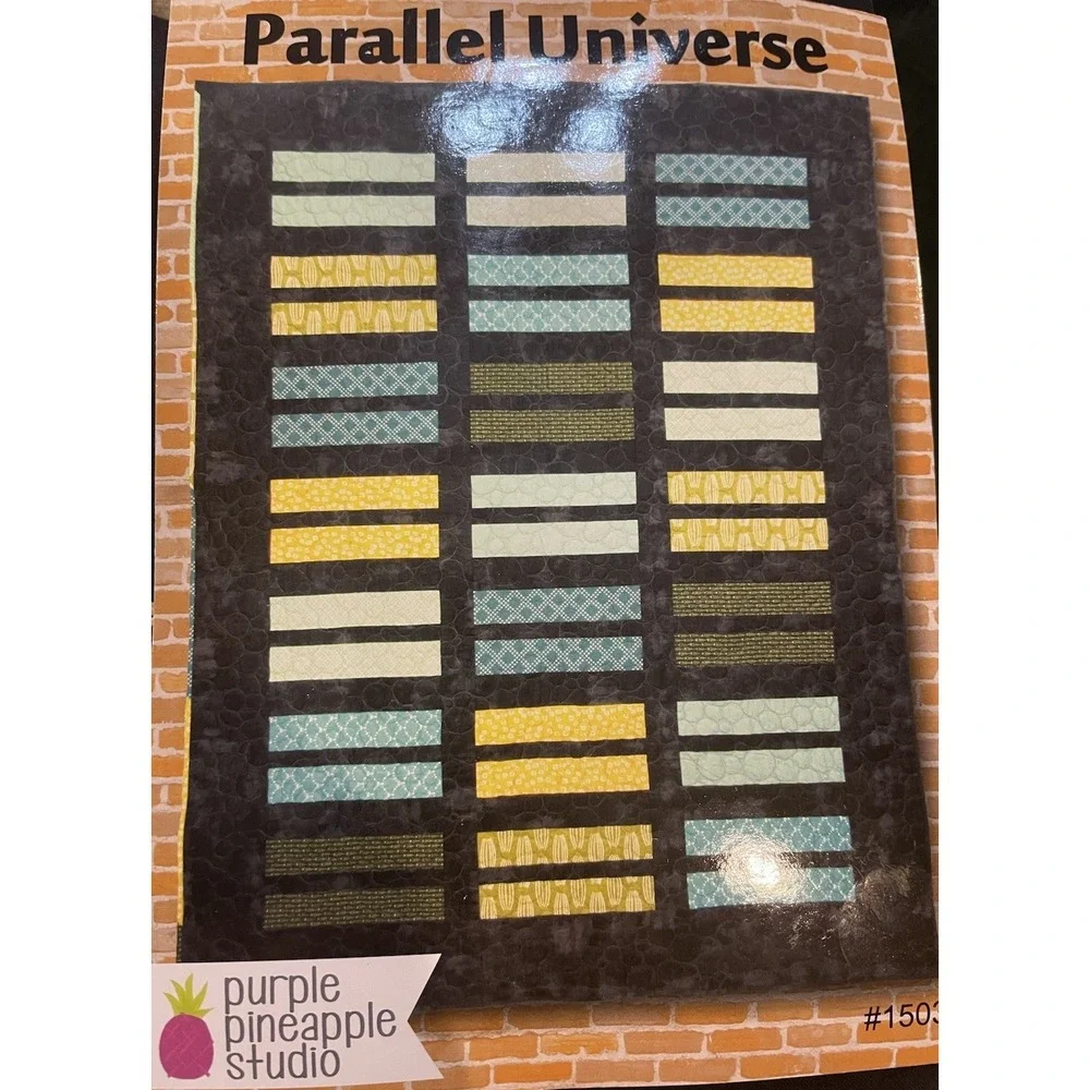 New! Parallel Universe Quilting‎ Kit By Purple Pineapple Studio Quilting Kit
